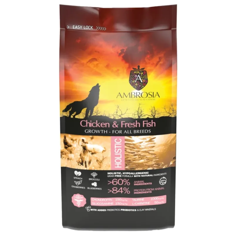 Ambrosia Ambrosia Puppy - Chicken & Fish 2kg