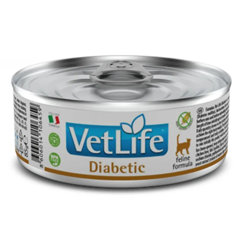 Farmina Vetlife Cat Diabetic 85gr