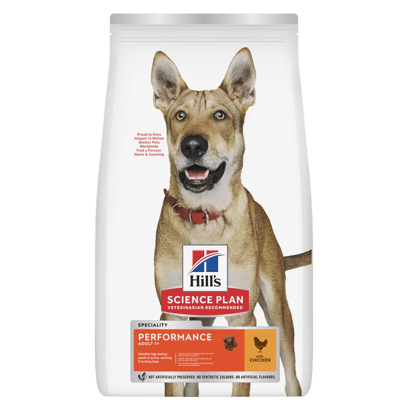 Hill's Science Plan Dog Adult Performance με Κοτόπουλο 14kg