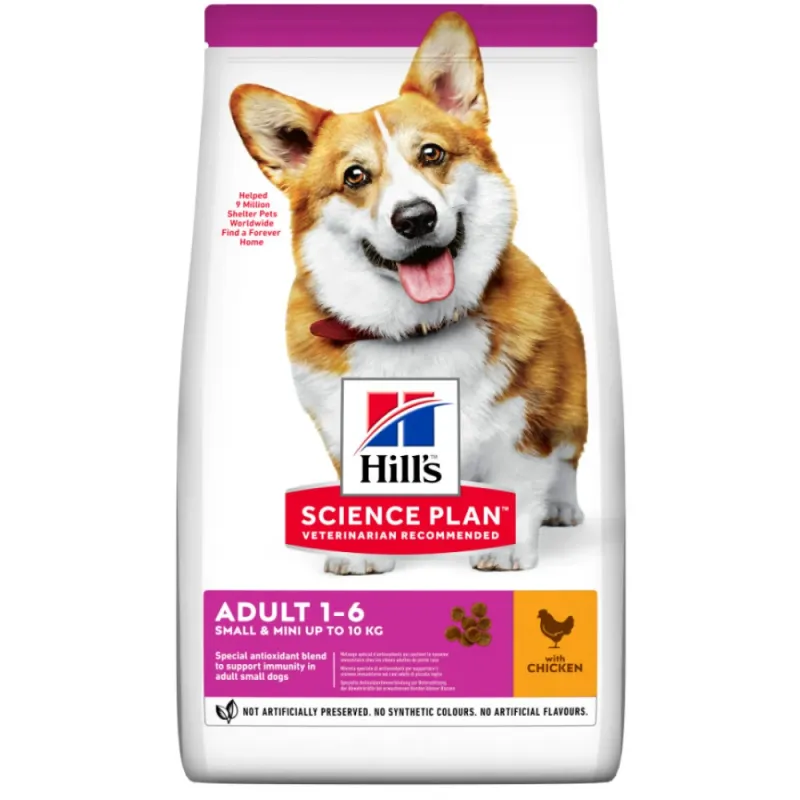 Hill's Science Plan Dog Adult Small & Mini με Κοτόπουλο 1.5kg