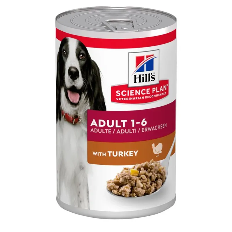 Hill's Science Plan Dog Adult με Γαλοπούλα 370gr