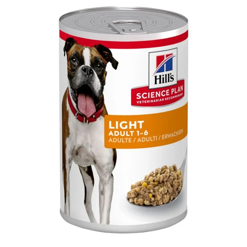 Hill's Science Plan dog Adult Light με Κοτόπουλο 370gr