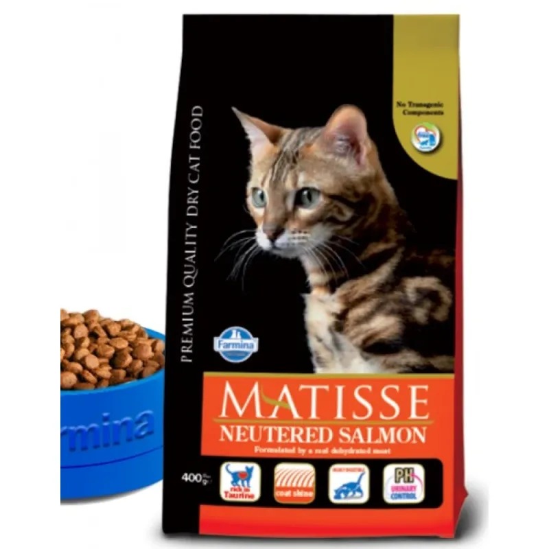 Matisse Cat Neutered με Σολομό 1.5kg