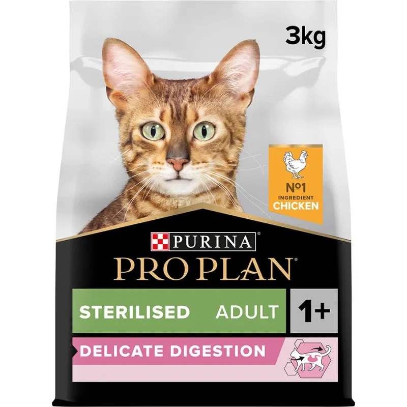Purina Pro Plan Cat Delicate Digestion Sterilised Κοτόπουλο 1.5kg