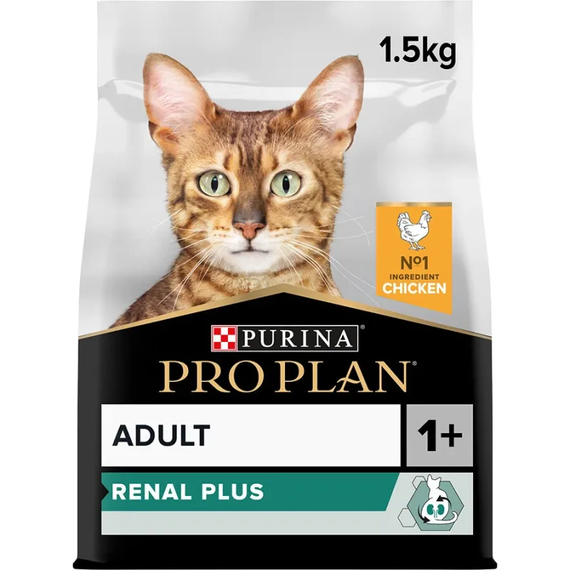 Purina Pro Plan Cat Renal Plus Adult Κοτόπουλο 1.5kg