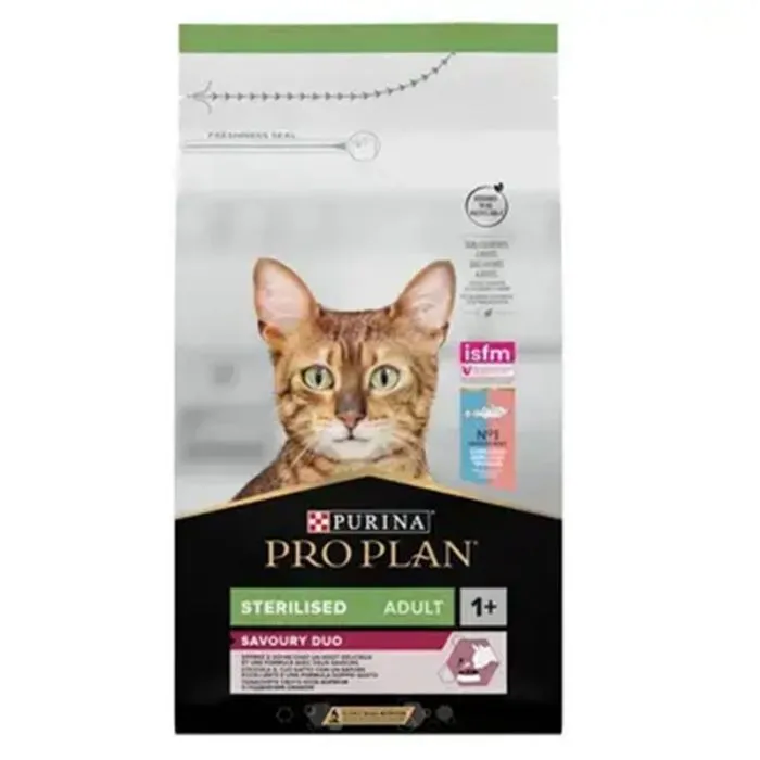 Purina Pro Plan Cat Sterilised με Μπακαλιάρο & Πέστροφα 1.5Kg