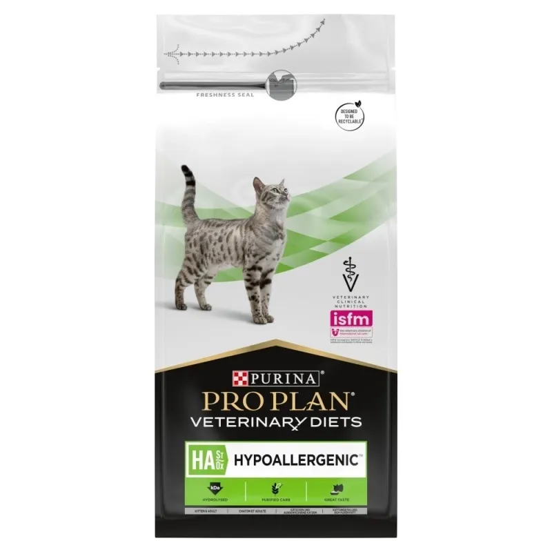 Purina Pro Plan Veterinary Diets Cat HA Hypoallergenic 1.3kg
