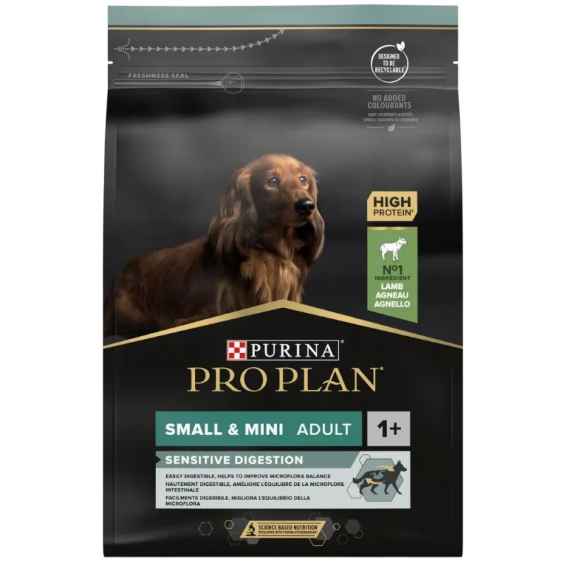 Purina Pro Plan Dog Small & Mini Adult Sensitive Digestion Αρνί 3kg
