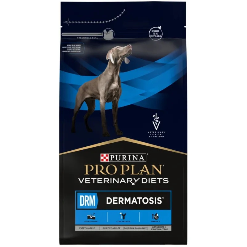 Purina Pro Plan Veterinary Diets Dog DRM Dermatosis 12kg