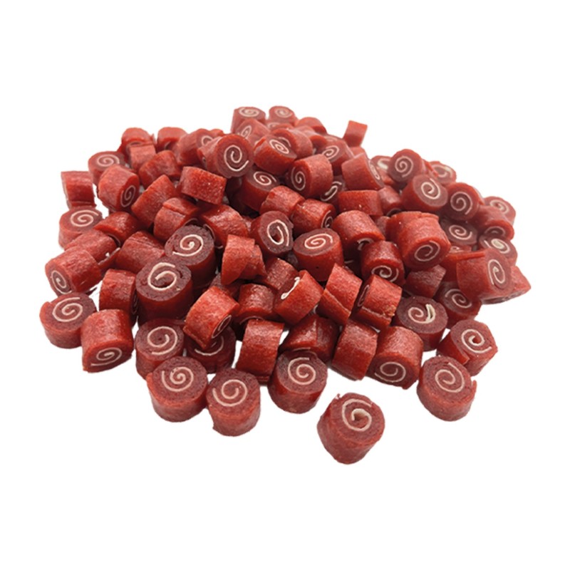 Uniq 500gr Λιχουδιά για Σκύλους Μίνι Ρολάκια με Αρνί και Πόλοκ