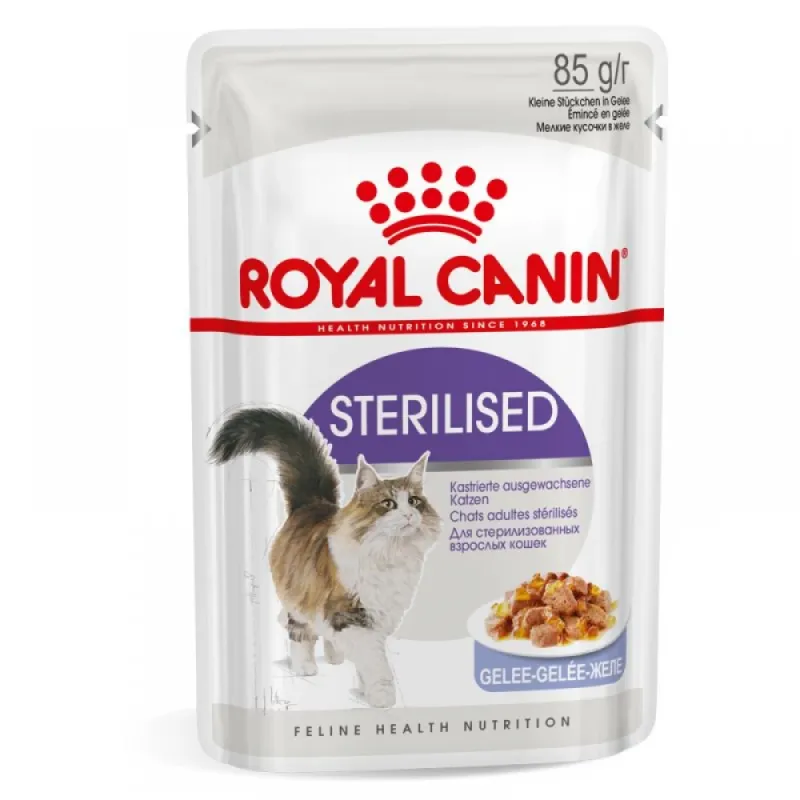 Royal Canin Sterilised Jelly 85gr