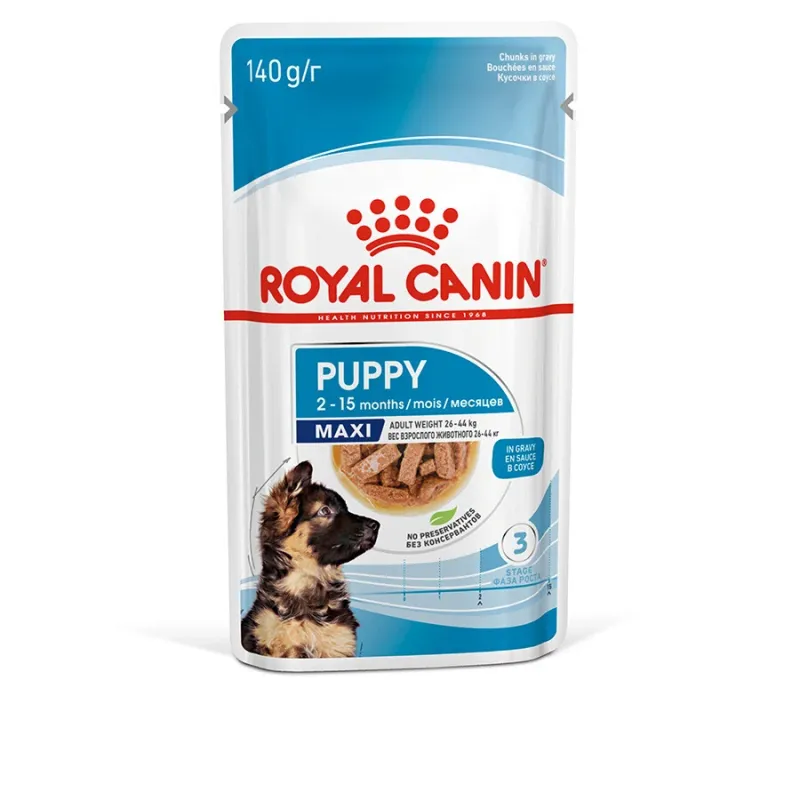 Royal Canin Maxi Puppy Gravy 140gr