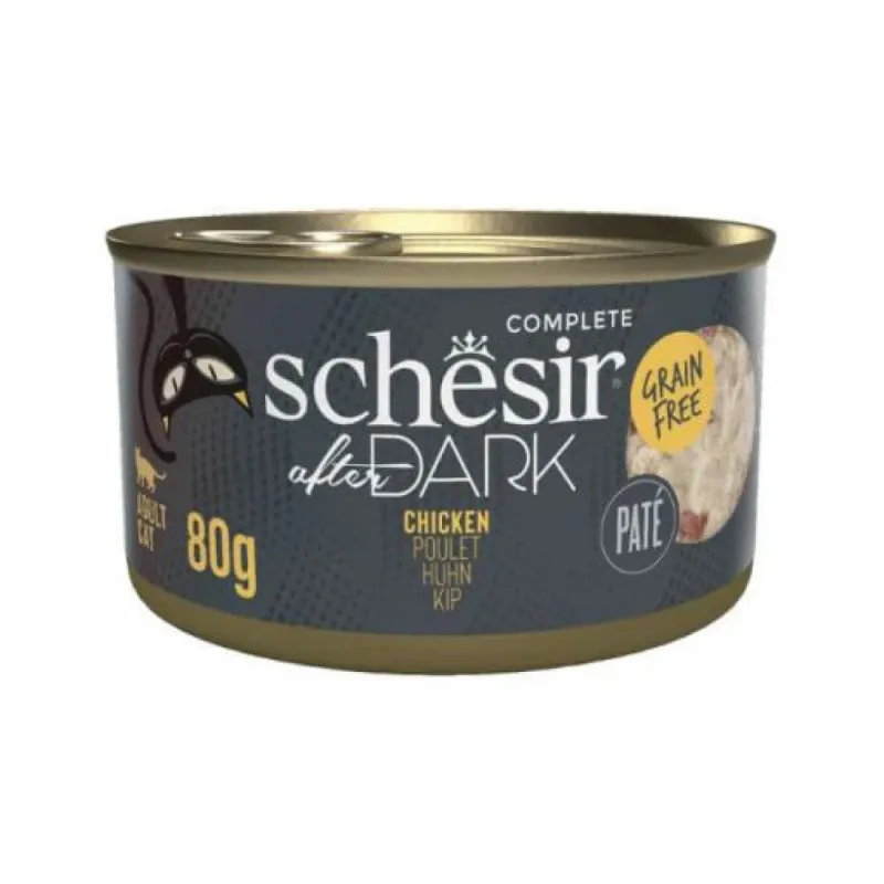 Schesir Cat After Dark Πατέ Κοτόπουλο 80gr