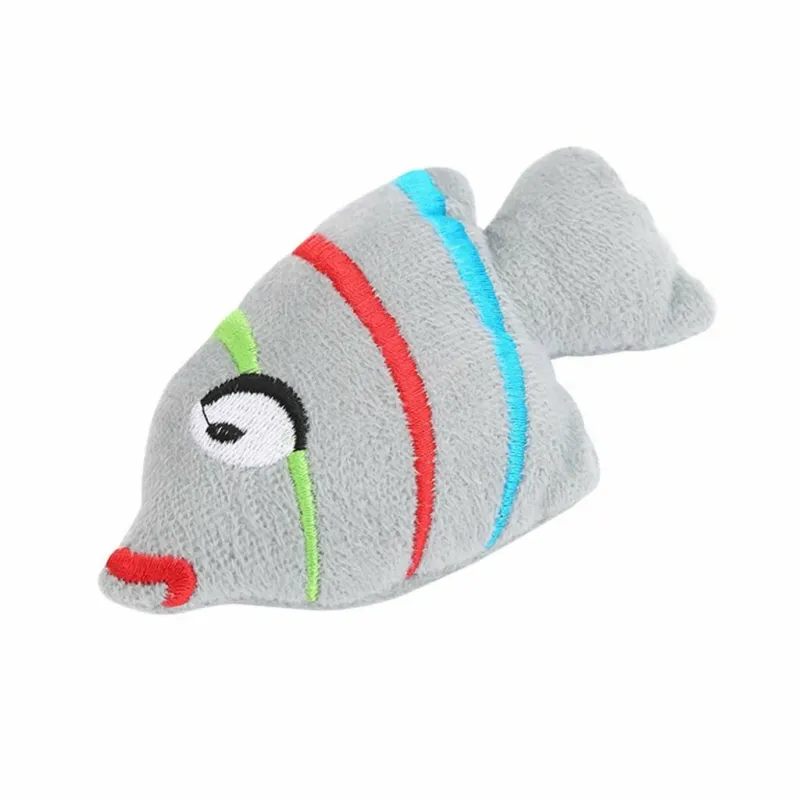 Παιχνίδι Γάτας Ψάρι Γκρι με Catnip (CT039)