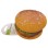 Plastic hamburger dog toy [10501600]