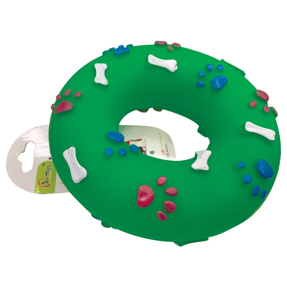 Plastic donut dog toy [10501602]