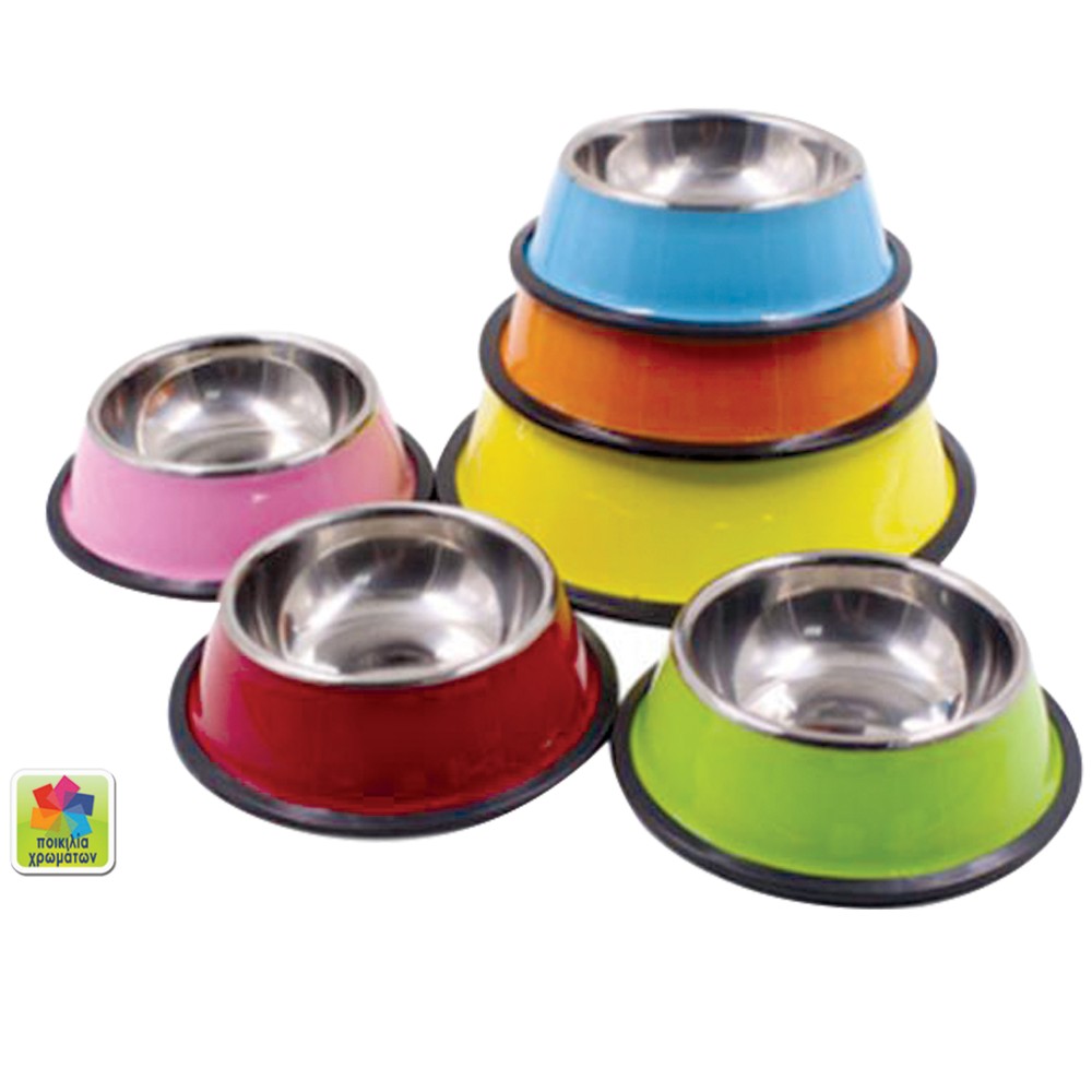 Metal dog food bowl [10501614]
