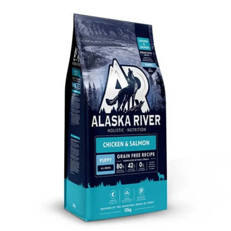 Alaska River Grain Free Adult Large Chicken & Salmon 3kg