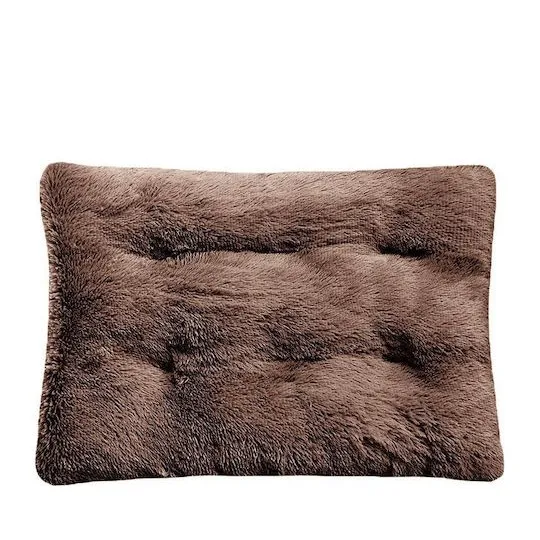 Μαξιλάρα Σκύλου και Γάτας Fluffy Καφέ 93x65εκ
