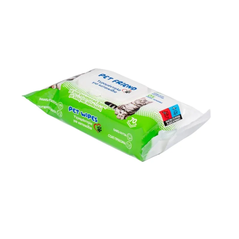 Pet wipes – Υγρομάντηλα για κατοικίδια