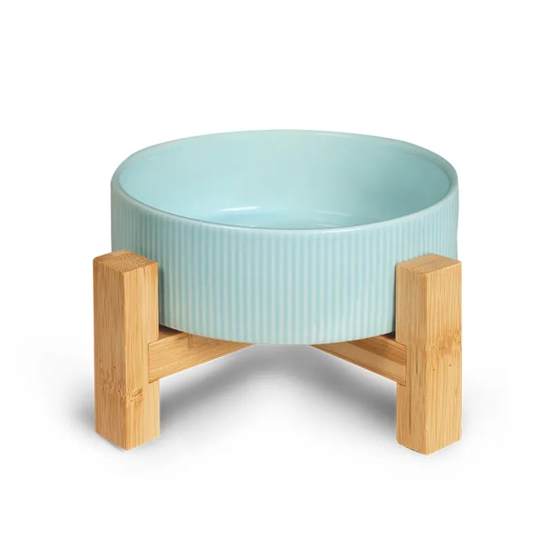 GLEE ΜΠΟΛ ΚΕΡΑΜΙΚΟ ΜΕ ΒΑΣΗ ΓΑΛΑΖΙΟ STRIPES Μ - 800ml