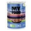 Myfood Grain Free 400gr για Γατάκια Πατέ Αρνί 12 τμχ
