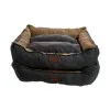 Robert Shop Collection Σετ Κρεβατιών Κατοικιδίων Ορθογώνιο Καφέ-Γκρι 2τμχ