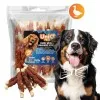 Uniq 500gr Λιχουδιά για Σκύλους Στικς με Δέρμα Τυλιγμένο με Πάπια
