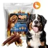 Uniq 500gr Λιχουδιά για Σκύλους Στικς από Χοντρό Δέρμα Τυλιγμένα με Πάπια