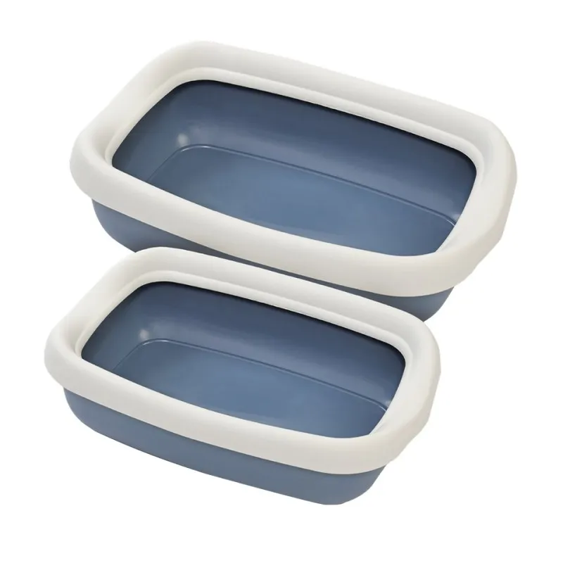 Uniq Λεκάνη Υγιεινής Γάτας Cleanstep Beta Maxi BPA Free Μπλε 49x39x13cm