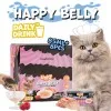 Uniq Daily Drink Happy Belly 85ml για Γάτες με Κοτόπουλο, Τόνο και Raspberry 8τμχ