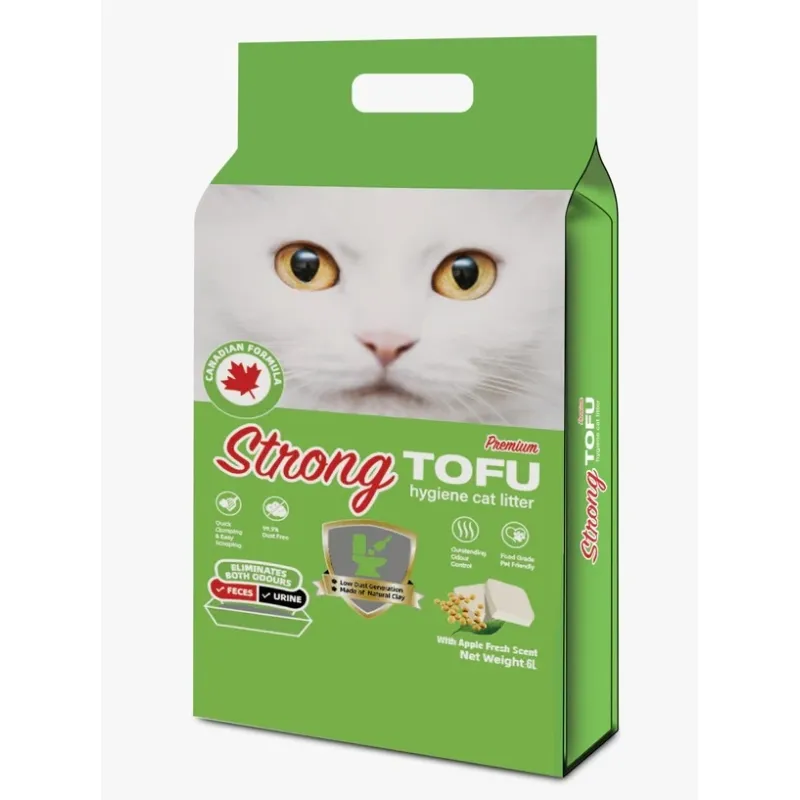 Strong Tofu Άμμος με άρωμα Μήλο 6lt