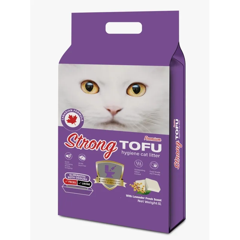 Strong Tofu Άμμος με άρωμα Λεβάντα 6lt