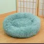 Γούνινο Fluffy Κρεβάτι Σκύλου & Γάτας Στρογγυλό 60cm – Γαλάζιο Ανοιχτό