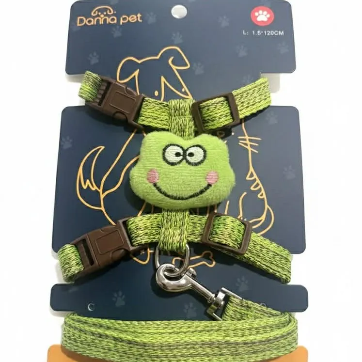 Σαμαράκι Γάτας με Οδηγό DeNik Pets (Πράσινο) – Άνεση & Ασφάλεια σε κάθε Βόλτα