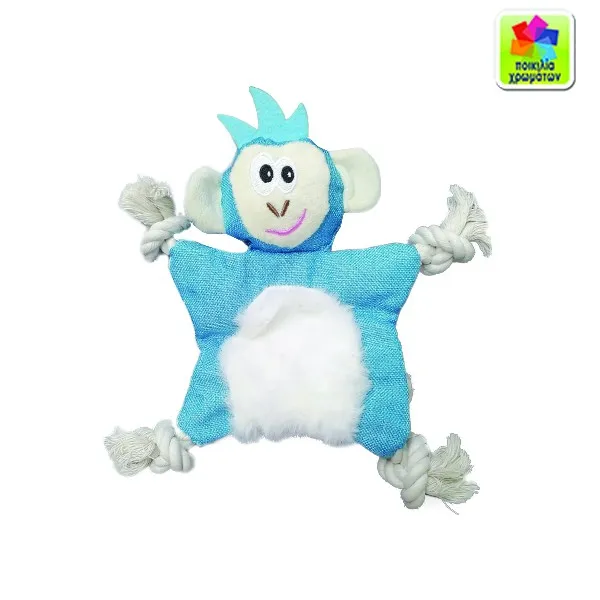 Παιχνίδι σκύλου ζωάκι με κόμπους 24cm [10501762]