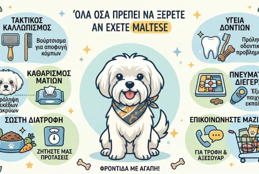 Όλα όσα πρέπει να ξέρετε αν έχετε Μαλτέζ (Maltese)!