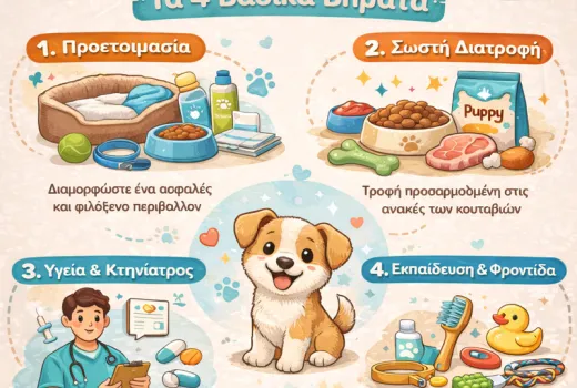 Ο Απόλυτος Οδηγός Φροντίδας Κουταβιού: Διατροφή, Υγεία και Ανάπτυξη